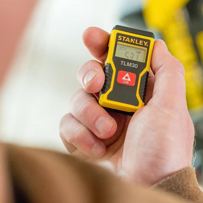(Diskon) Meteran Laser Stanley 9M Tlm30 Laser Distance <>