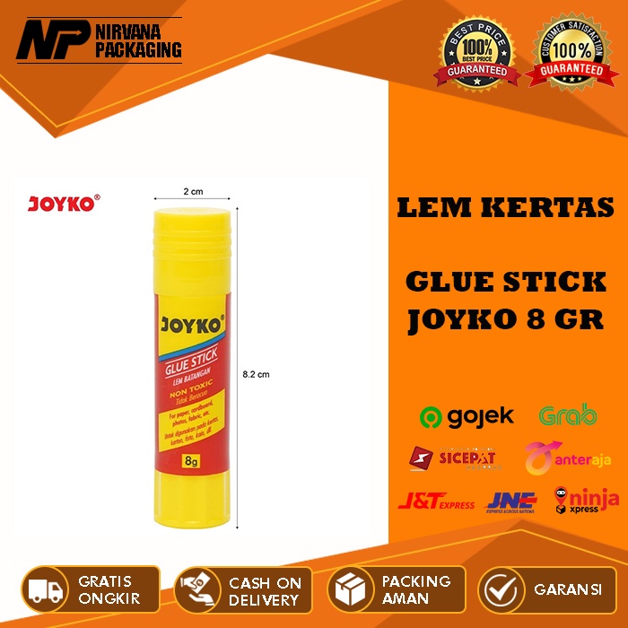 

LEM KERTAS GLUE STICK JOYKO 8 GR – 8GR KECIL