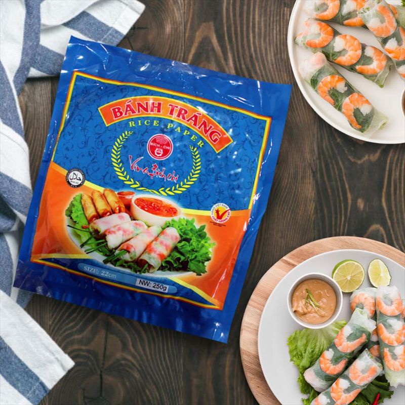 

Banh Trang Rice Papers 22cm 400gr - Kulit Lumpia Vietnam
