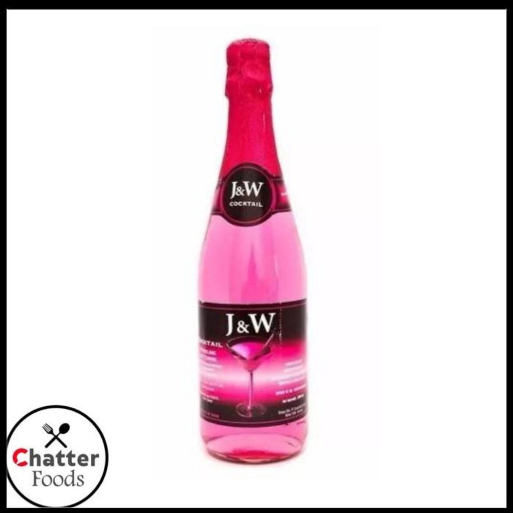 Minuman Rasa Non Alkohol / J&W Sparkling Cocktail - Pink / JW Pink