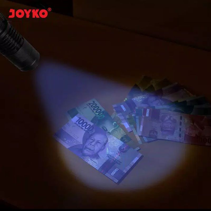 

Senter Uv Led Flashlight Ultraviolet Joyko Fl-90Uv