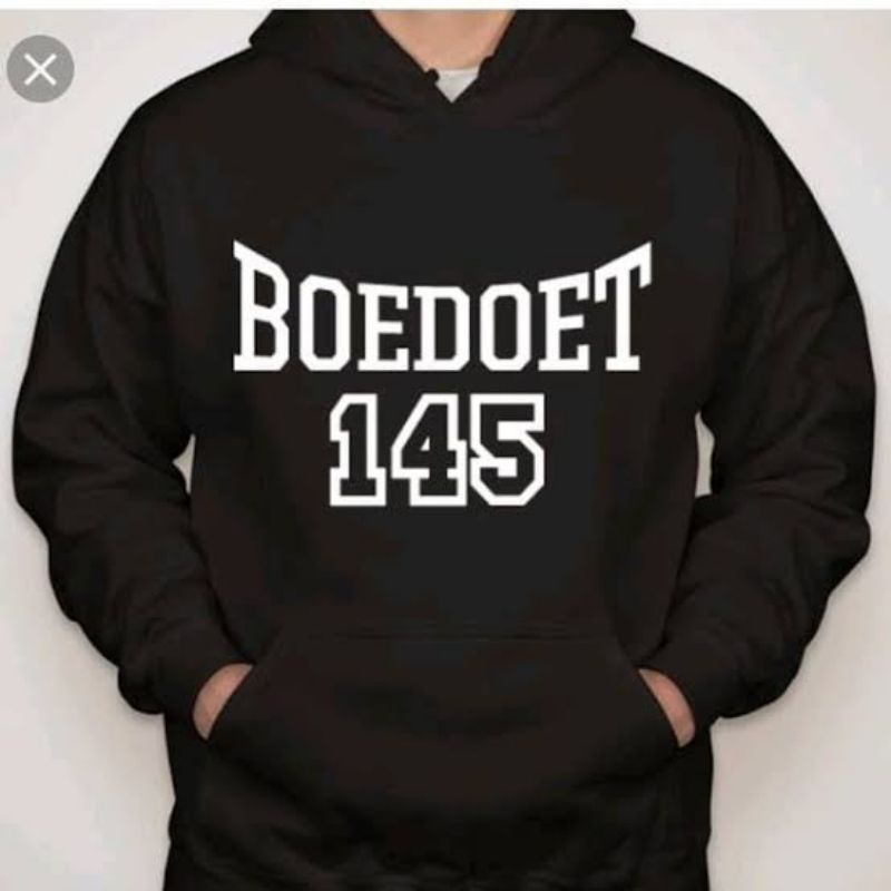 HOODIE KUPLUK PLECCE UNISEX BOEDOET 145 SIMPLE KEREN