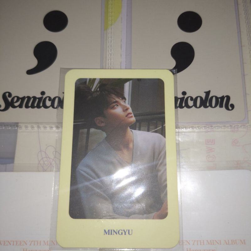 Pc Ode To You Off The Record Mingyu (oty otr)