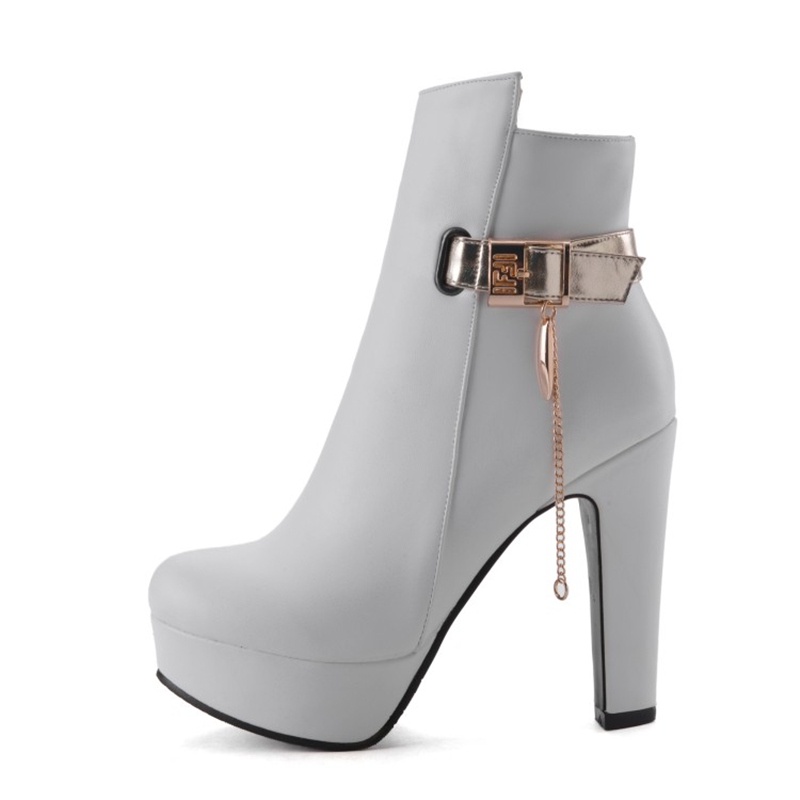 platform stiletto ankle boots