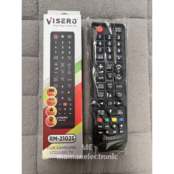 Remote Remot TV LCD / LED Samsung Visero RM-2102S