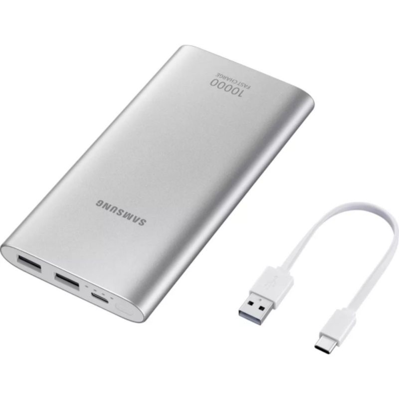 Powerbank Samsung USB Kabel TypeC Type C Power Bank 2 Port 10000mAh 10.000 mAh Charger Charging Casan Baterai