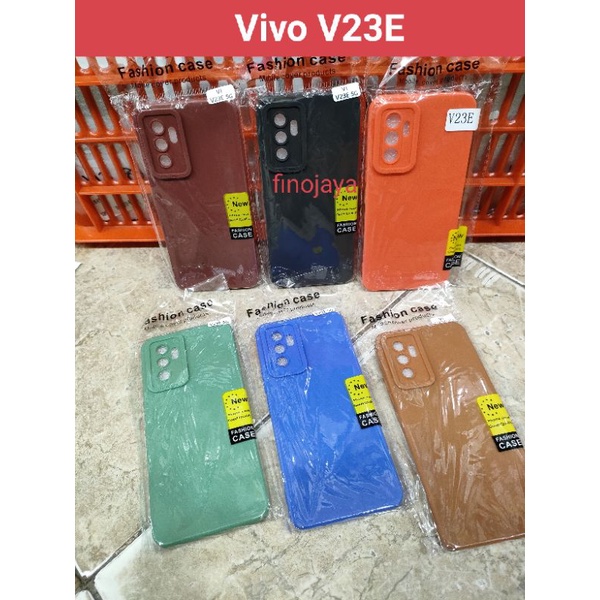 Softcase Vivo V23E Silikon Casing Selicon Case Macaron Pro Camera