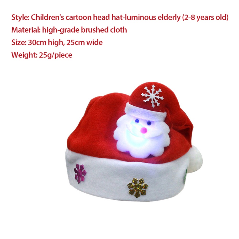 Christmas Ornaments Christmas Adult Red Common Christmas Hat Santa Claus/Child Christmas Hat OW