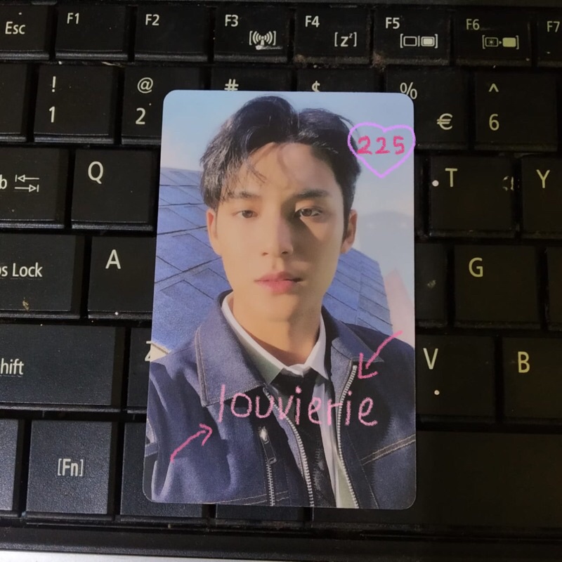 [booked] pc photocard ld lucky draw attacca round 1 m2u mingyu seventeen