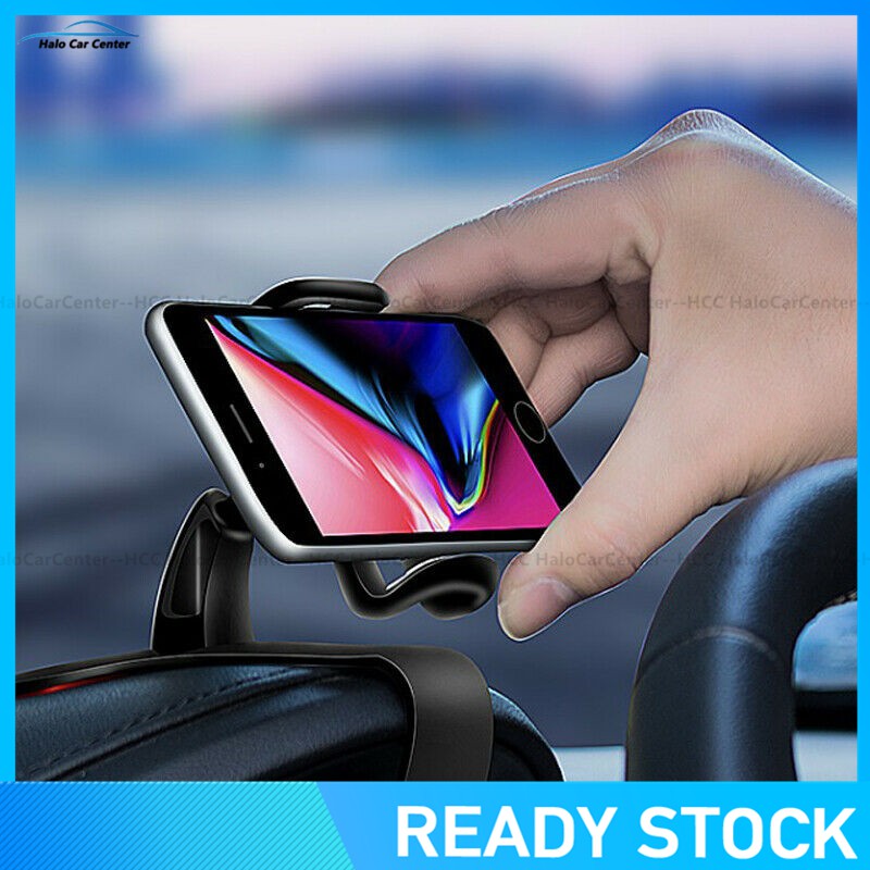 Braket Stand Holder Smartphone Mount Dashboard Mobil Rotasi 360 Derajat