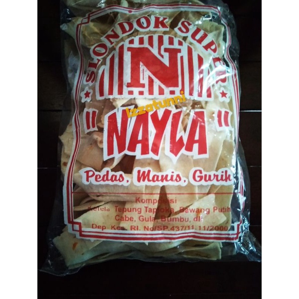 

Slondok mentah super renyah
