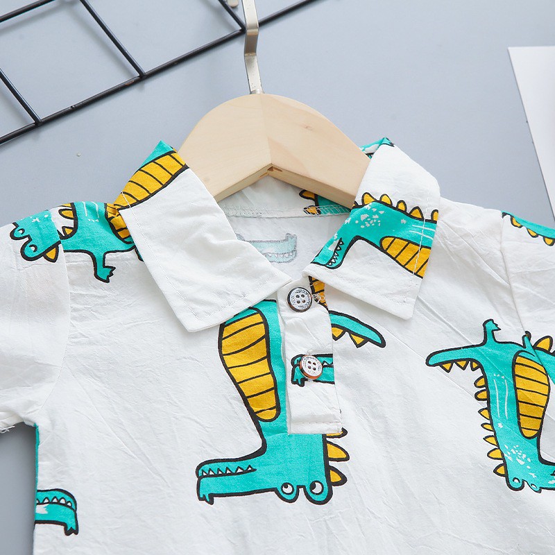 1-5thn | Setelan Tshirt + Celana (1 set) Laki-laki Bayi Anak Pakaian anak Kaos Bayi M