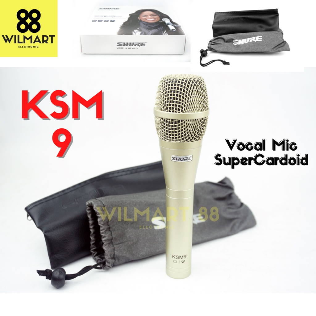 Microphone Kabel KSM-9 Grade A | SUARA EMPUK Mic Kabel KSM 9/ Microphone Cable KSM9 / Mic KSM-9 / Mic KSM - 9 | Kabel