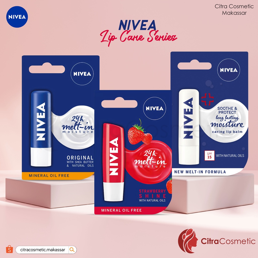 Nivea Lip Care Series