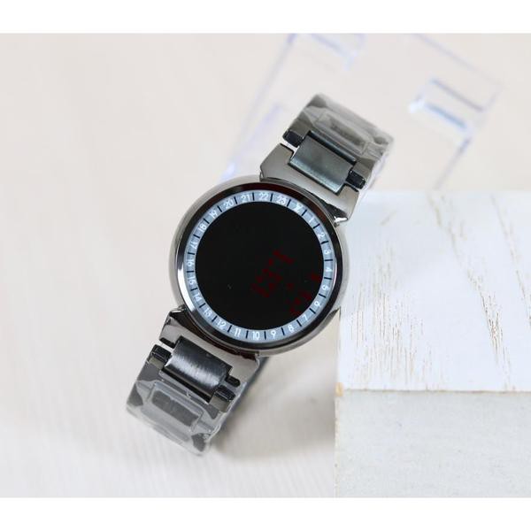Jam Tangan Wanita Louis Vuitton LV Digital @3 Varian Warna - Hitam unisex