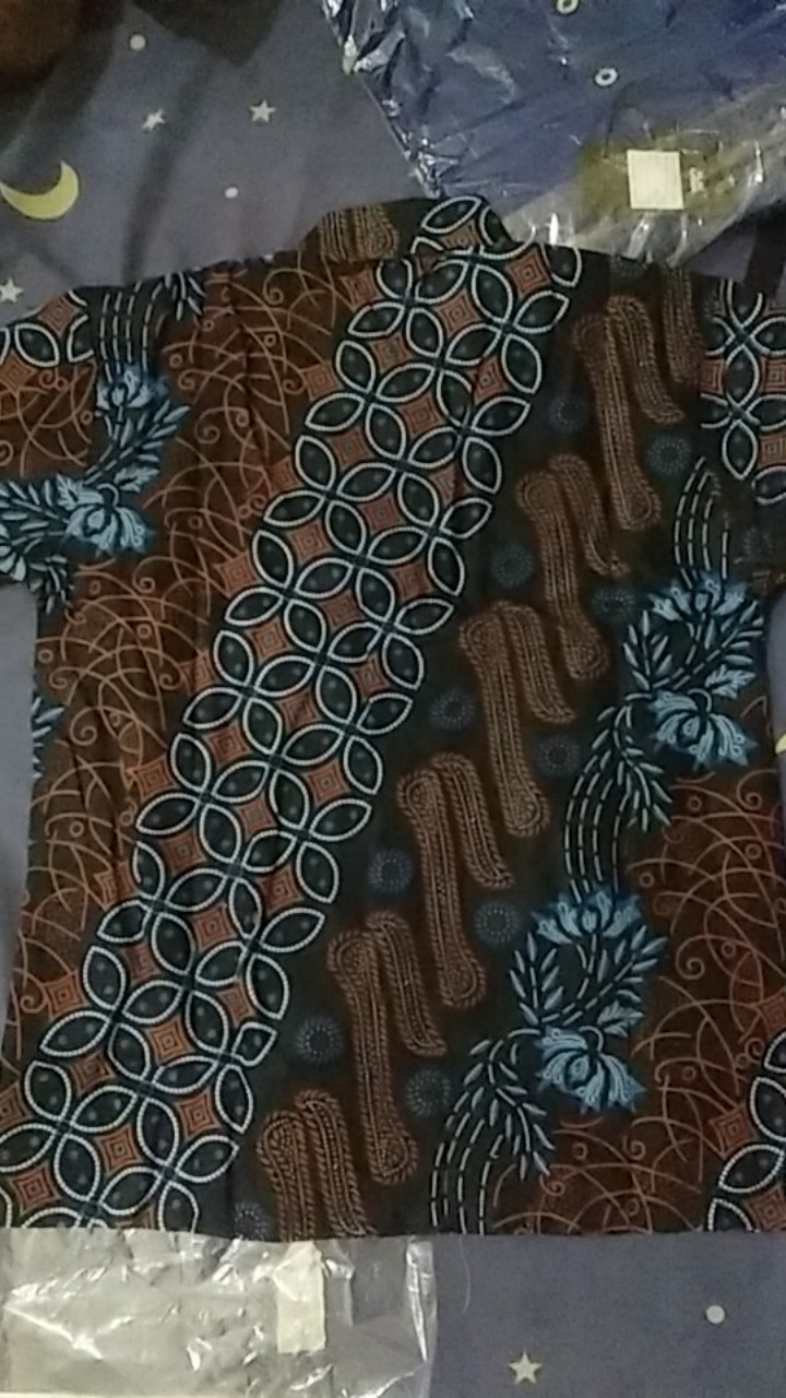 Batik Couple Keluarga Sania Ruffle Ori Ndoro Jowi Dnt Senobiru Shopee