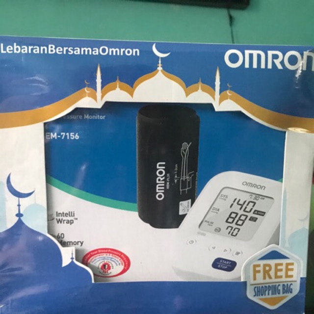 Tensi Digital OMRON HEM 7156/Tensi Omron Manset Large Besar Jumbo