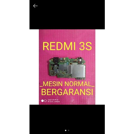 Mesin Redmi 3s ram 3gb