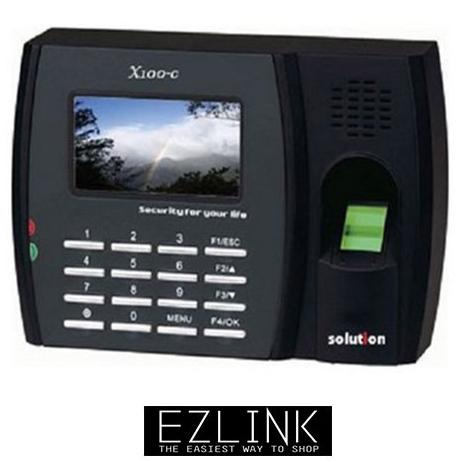 Solution X100C Mesin Absensi Finger Print