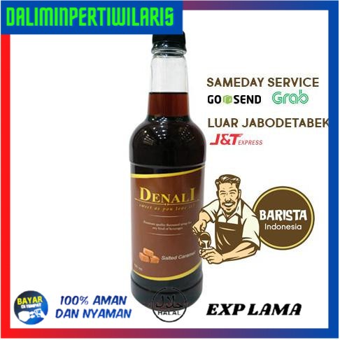 

( BISA COD ) Denali Salted Caramel Syrup 750ml PROMO SPECIAL [Kode 1|Kode 2|Kode 3|Kode 4|Kode