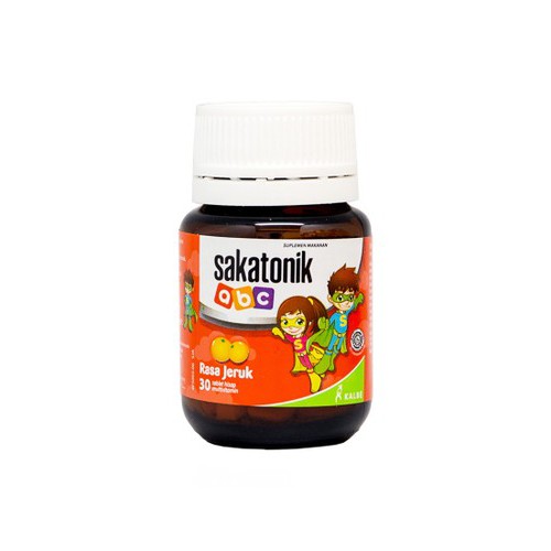 Sakatonik ABC Rasa Jeruk botol isi 30 Tablet