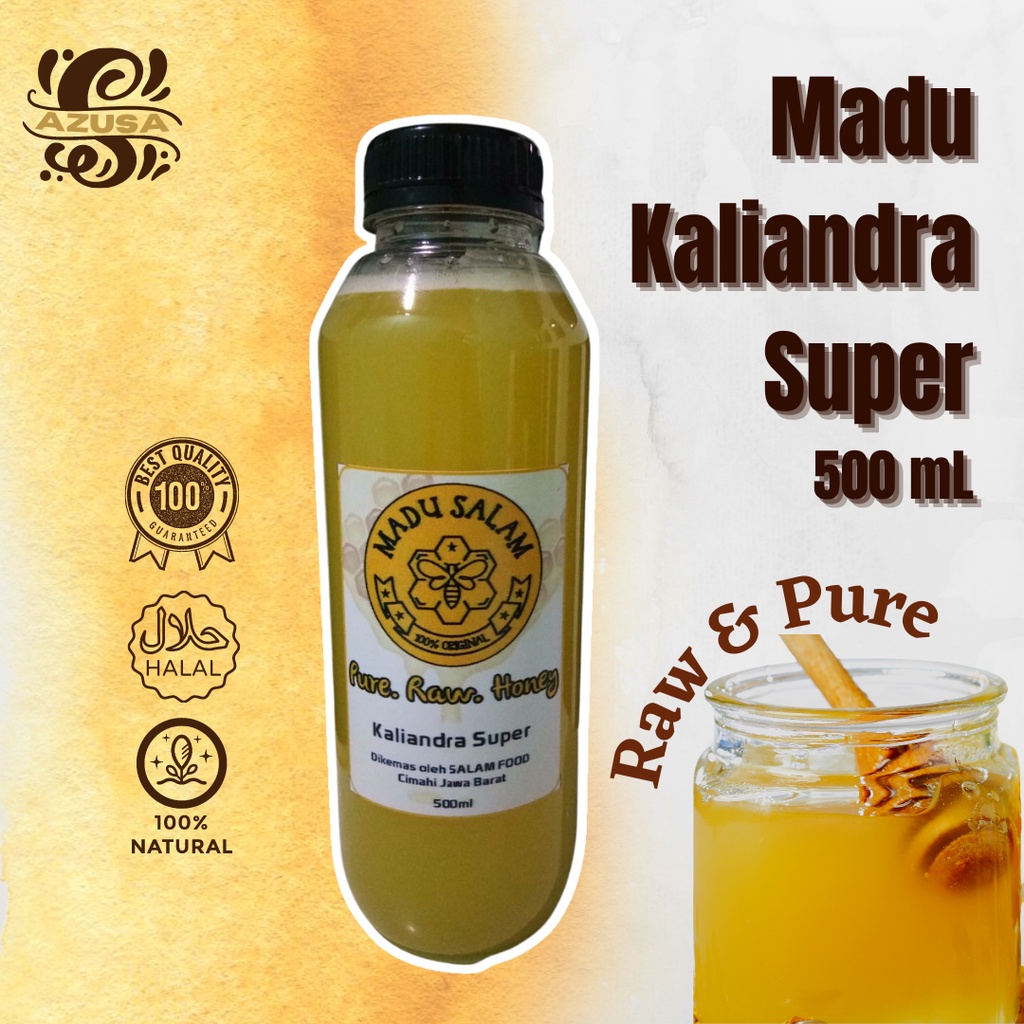 

Madu Kaliandra 500 mL/ Madu Murni Original 100%/ Madu Lebah Melifera/ Madu Asli Alami/ Natural Alami/ Raw & Pure Honey/ Madu Mentah Asli/ Super Food/ Immune Booster