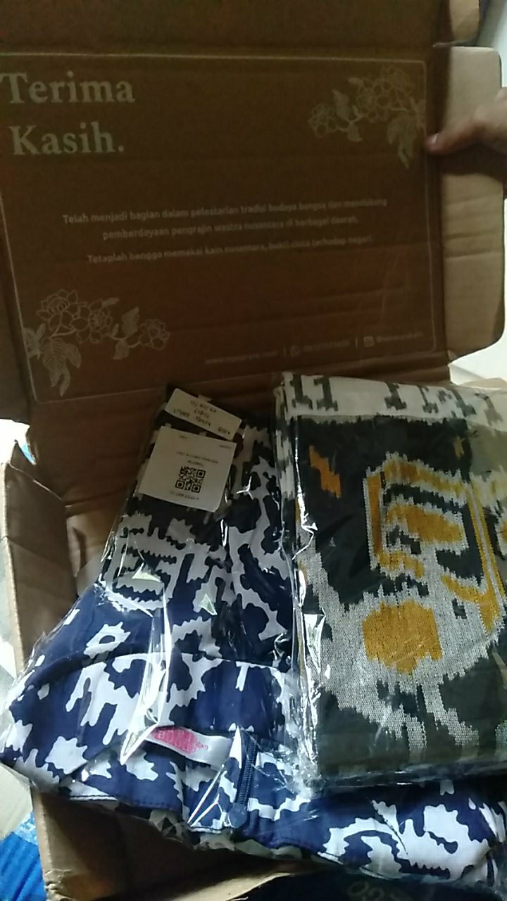 Kloki Lurik D0226, Blouse Batik Wanita Modern Nona Rara