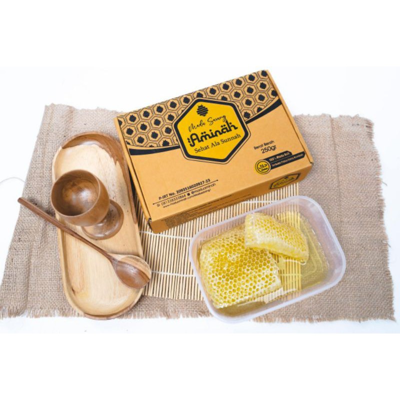 

Madu Sarang 500 gram Madu Aminah ASLI