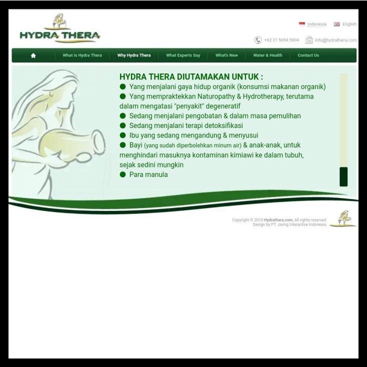 

DISKON TERBATAS !!! HYDRA THERA NATURAL MINERAL WATER (6 X 2000 ML) TERLARIS