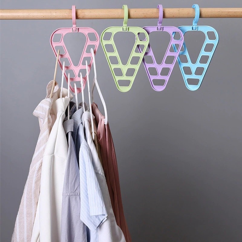 Gantungan Baju 9in1 Magic Hanger Pakaian 9 Lubang Hemat Ruang 0802