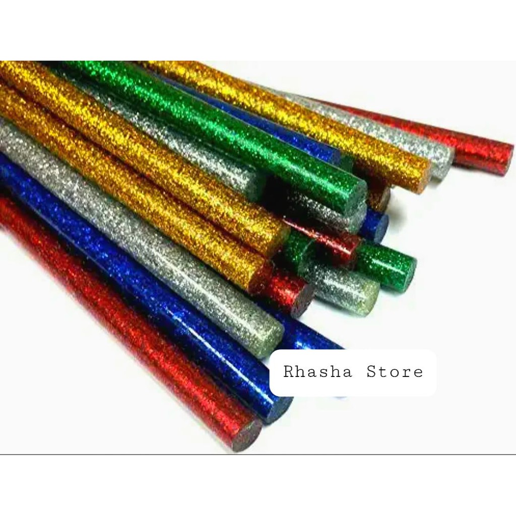 

Isi Ulang/Refill Lem Tembak Glitter Warna-Warni Ukuran Diameter 0,7 cm