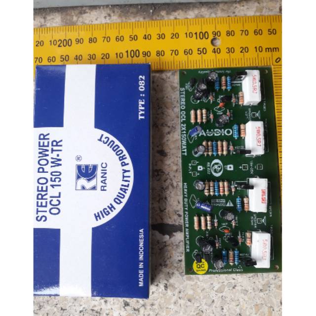 Kit driver stereo ocl 150 watt x 2 kit audio amplifier rakitan sound system 082