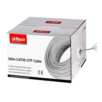 Kabel LAN UTP Cat5E DAHUA 305M ORIGINAL COOPER / PFM920I-5EUN