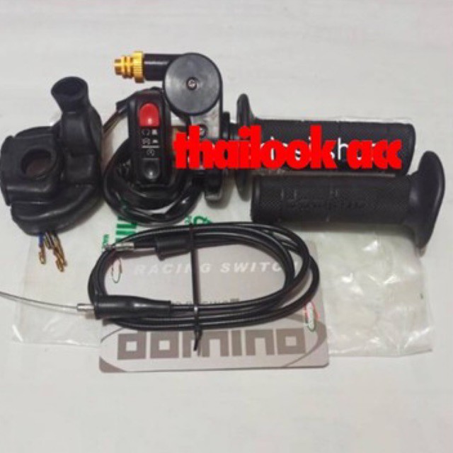 Paket Gaspontan Gas Spontan Domino Italy 1 Kabel Plus Saklar Stater Domino Dan On Of Engine Stop