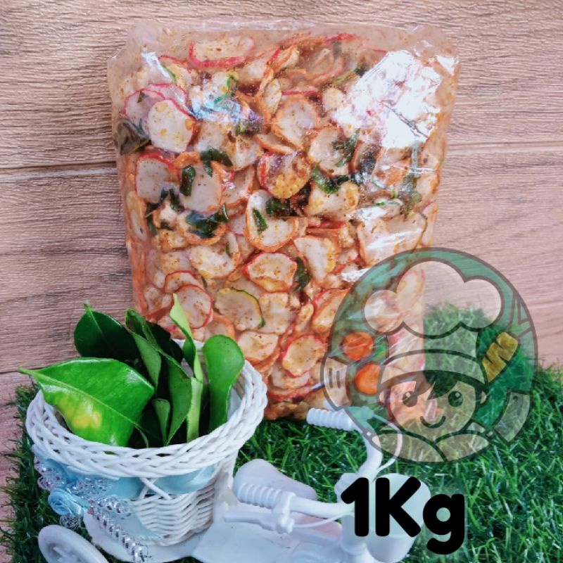 

cemilan KERUPUK BAWANG DAUN JERUK 1kg
