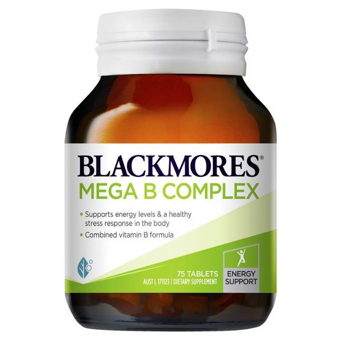 Blackmores Mega B Complex 75 Tablets