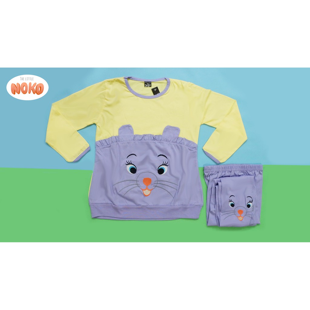 Setelan Baju Tidur Anak Perempuan Cute Bunny by We3