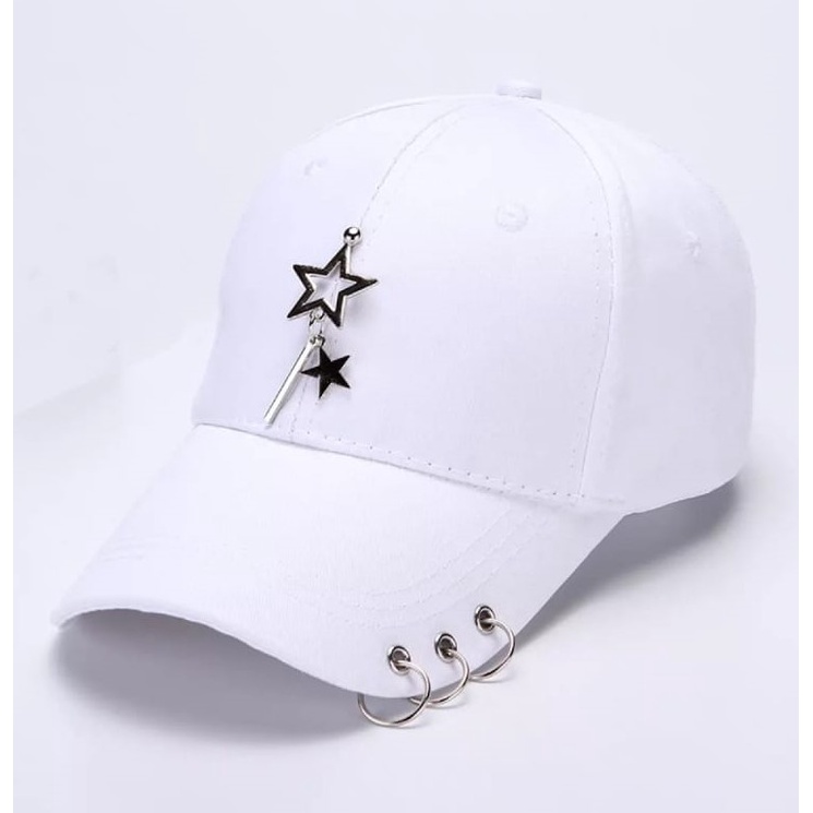 Topi Ring Pria Korea Bintang Kekinian/Topi Ring korea Kpop BTS/Realpict