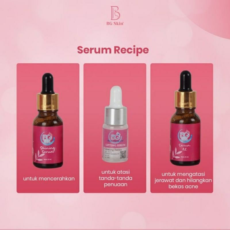 Beauty Glow Serum / Serum Shining / Serum Acne Collagen