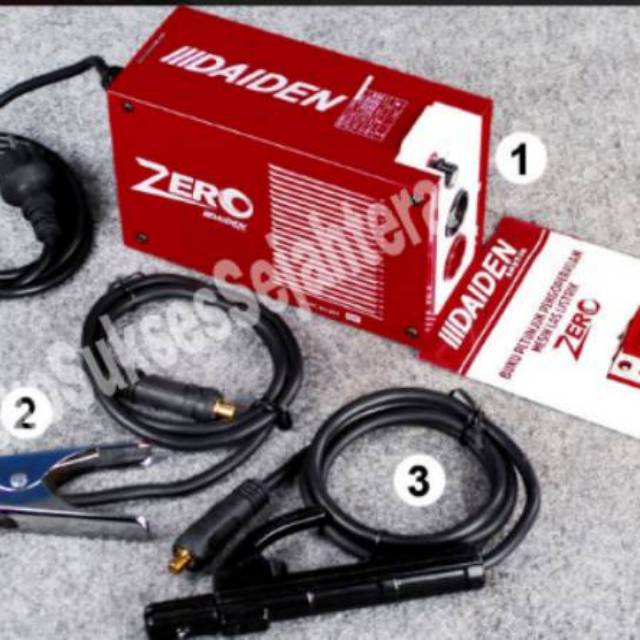 Mesin Las DAIDEN ZERO 900 Watt / Trafo Las Welding Machine Portable Welding Inventer 120A IGBT 120 A