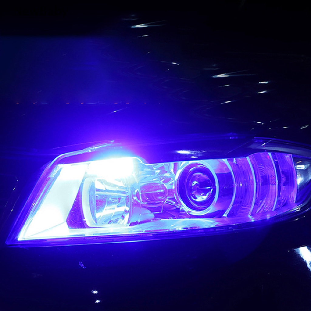 Newbaby 2pcs Lampu Dome LED W5W 194 T10 6000K Warna Putih Untuk Mobil