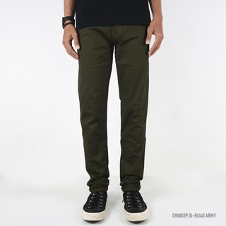  CELANA  PANJANG  CHINOS  HIJAU  ARMY  PREMIUM Shopee Indonesia