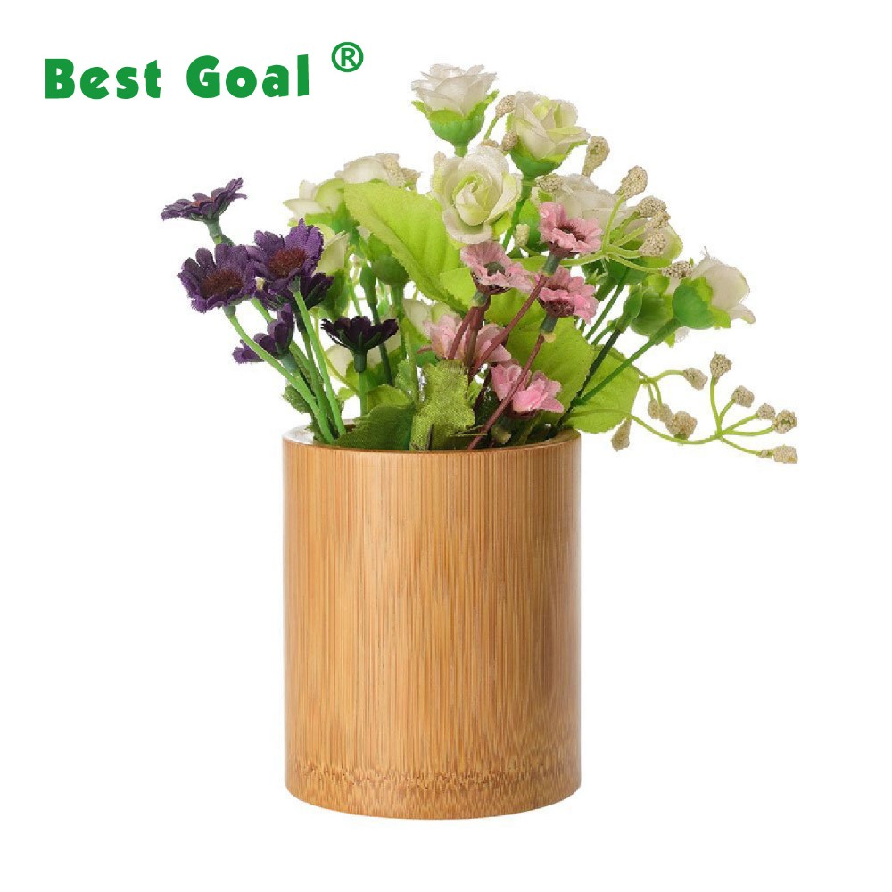 

Pot bunga bambu isi 3 pcs / pot tanaman hias bambu / pot kaktus