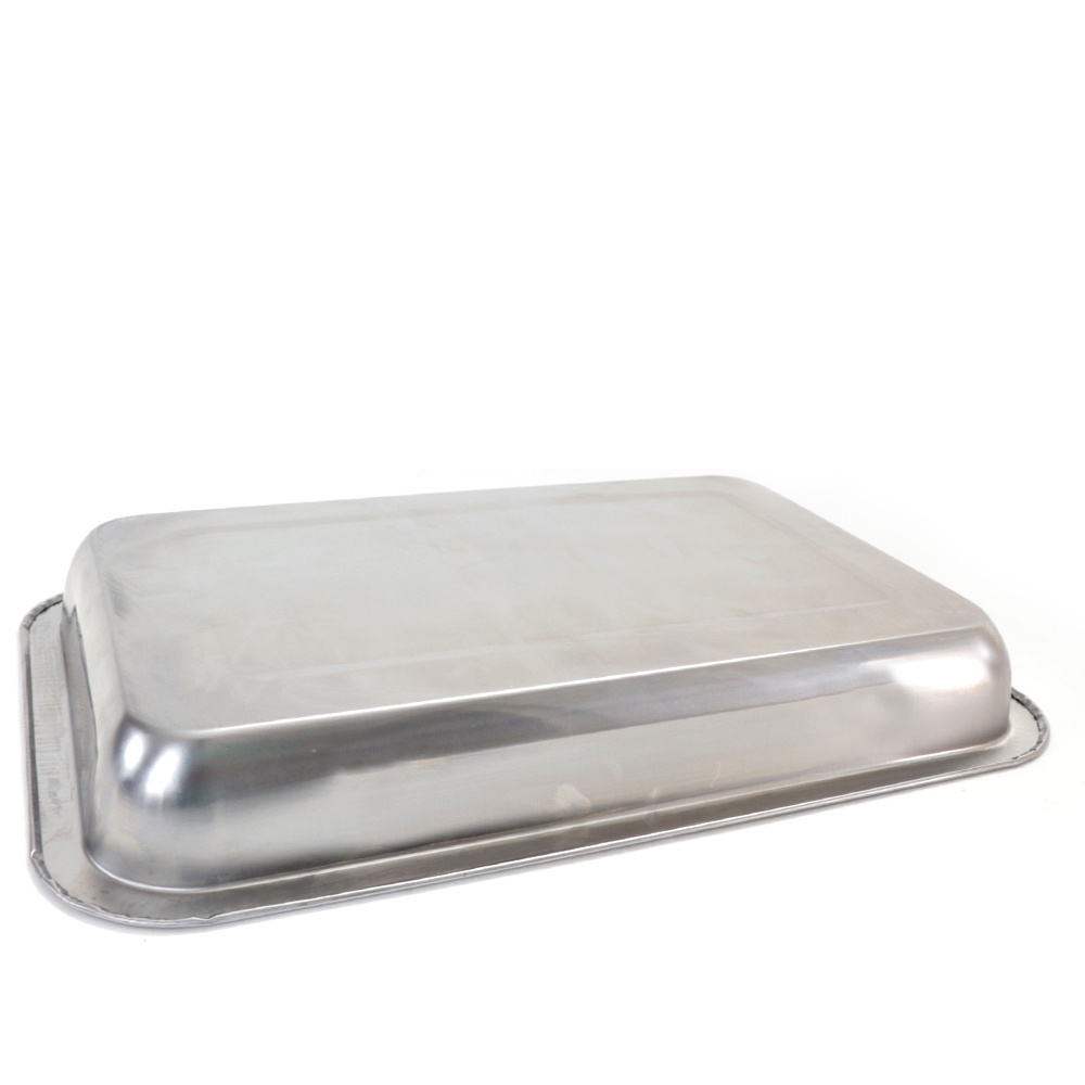 FM - Nampan Baki Stainless Steel 32 x 22 x 4 cm serbaguna