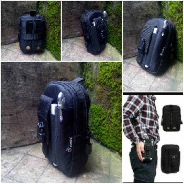 Tas hp tactical army kode 1188 lg tren trevel outdorr toring multiguna grosir murah