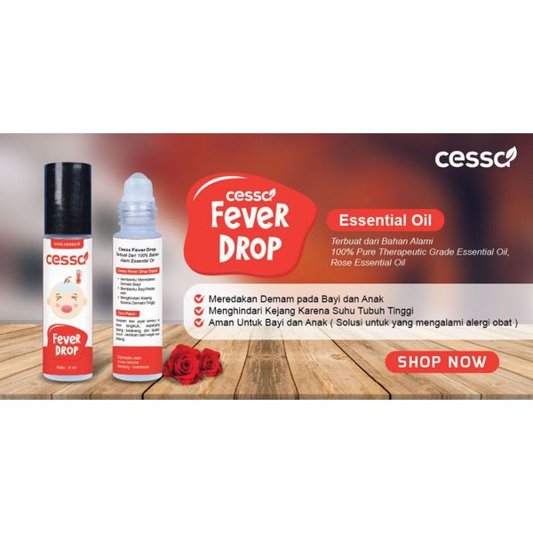 Cessa Essential Oil Baby Fever Drop 8ml