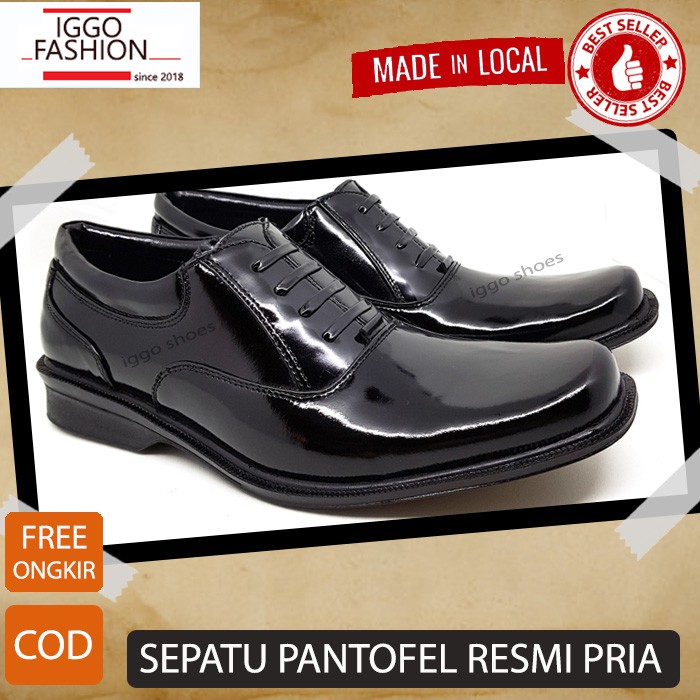 IGGO SEPATU FORMAL KULIT ASLI PRIA (IGPRP) / SEPATU FORMAL PRIA BISA COD