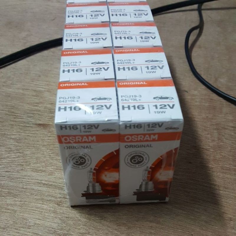 Bohlam Osram H16 19W 12V Original