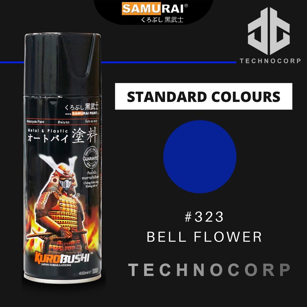 

Cat Semprot SAMURAI PAINT 323 BELL FLOWER