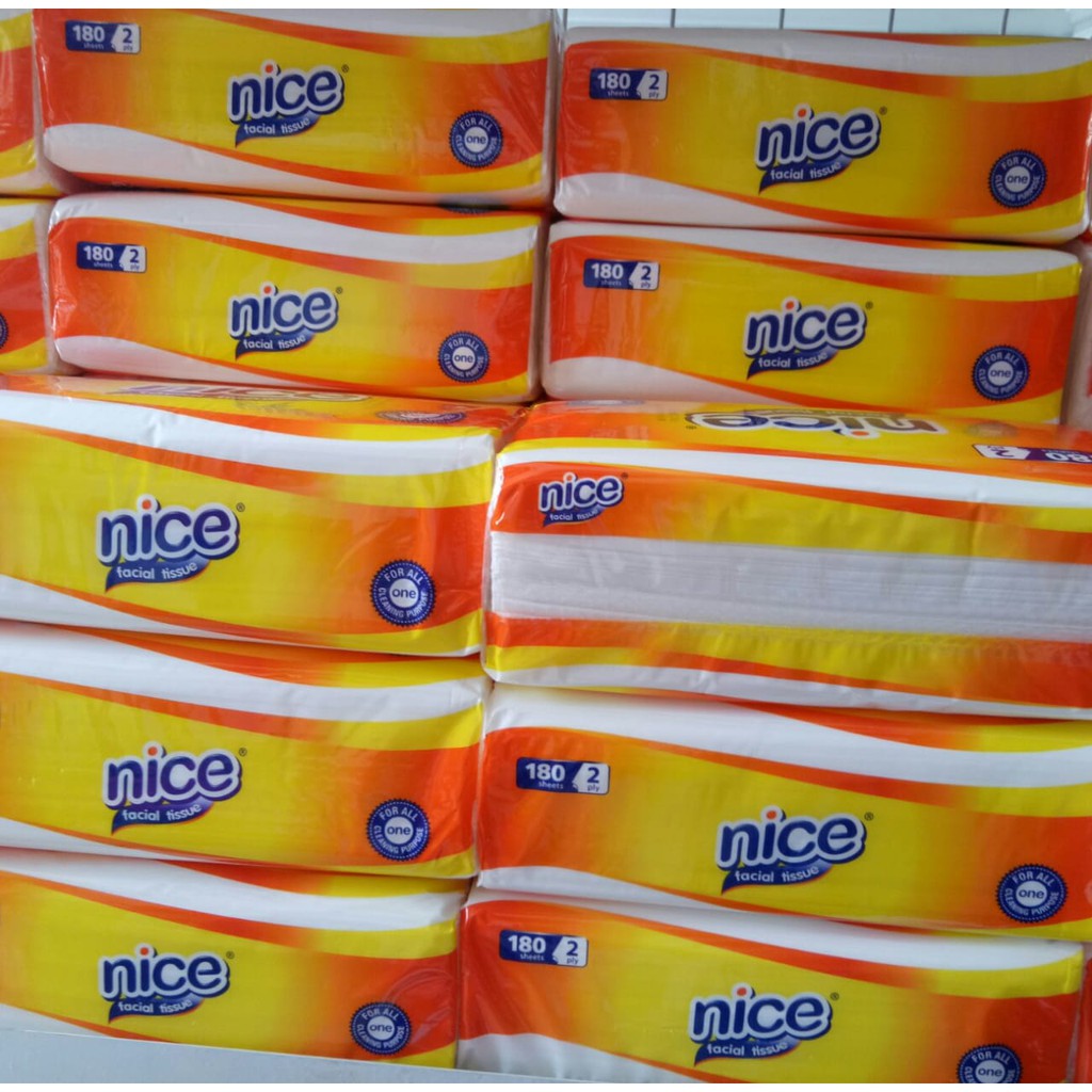 PAKET 10 TISU NICE 180 Sheet 2 ply